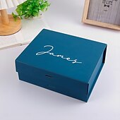 preiswerte Kundenspezifische Drucke und Geschenke-Geburtstag / Party &amp; Abend Anderes Material / Umweltfreundliches Material Geschenk Schachteln Hochzeit / Geburtstag - 1 pcs