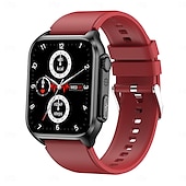 cheap Smartwatch-TK12 Smart Watch 1.96 inch Smartwatch Fitness Running Watch Bluetooth ECG+PPG Pedometer Call Reminder Compatible with Smartphone Women Men Long Standby Hands-Free Calls Waterproof IP 67 46mm Watch