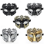 cheap Mask-Greek Goddess Roman Carnival Mask Mask Venetian Mask Adults&#039; Women&#039;s Metal Finish Sexy Costume Party Masquerade Halloween Carnival Mardi Gras Easy Carnival Costume