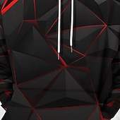 economico Felpe e Sweatshirt di Halloween-Per uomo Grafico Orrore gotico Felpa con Cappuccio Felpe con cappuccio Felpa Moda Quotidiano Manica Lunga Con Cappuccio Vacanza Abbigliamento casual alla moda Nero Stampa 3D Stampa Pile Inverno