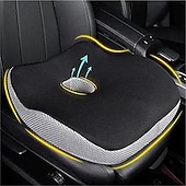 economico Coprisedili per auto-cuscino per seggiolino auto memory foam a rimbalzo lento cuscino per aumento altezza sedile conducente auto cuscino antiscivolo per sedile auto