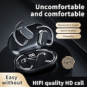 levne TWS Pravá bezdrátová sluchátka-Nová GT04 bezdrátová Bluetooth 5.3 sluchátka na uši pro sport běh a hudbu