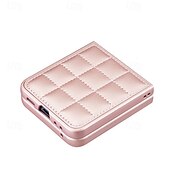 economico Cover Samsung-telefono Custodia Per Samsung Galaxy Capovolgi Z 6 Z Flip 5 Z Flip 4 Z Flip 3 Per retro Resistente agli urti Retrò TPU pelle sintetica