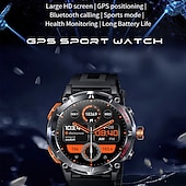 baratos Smartwatch-iMosi Y8 Relógio inteligente 1.43 polegada Relógio inteligente Bluetooth Podômetro Aviso de Chamada Monitor de Atividade Compatível com Android iOS Masculino satélite Suspensão Longa Chamadas com Mão