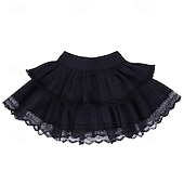 abordables Bas-Gothique Steampunk Jupe Bal Masqué Fille gothique Femmes Mascarade Soirée Adulte Jupe