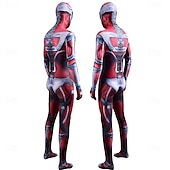 levne Pánské kostýmy-Mocní morfinští Strážci Vesmíru Lord Zedd Cosplay kostým Kombinéza cosplay Filmové kostýmy for Pánské Chlapecké Dívčí Dětské Dospělé Karneval Plesová maškaráda Večírek Plesová maškaráda