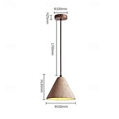 economico Luci Isola cucina-lampada a sospensione a led bianco caldo 1/2/3/4 luci postmoderna moderna nordica illuminazione a sospensione in metallo semplice paralume affusolato ristorante lampada a sospensione per isola cucina