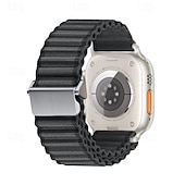 economico Cinturini per Apple Watch-Corda intrecciata fatta a mano Compatibile con Cinturino dell&#039;Apple Watch 38mm 40mm 41mm 42mm 44mm 45mm 49mm Intrecciato Chiusura in metallo Regolabili Nylon Cinturino di ricambio per iwatch Ultra 2
