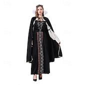 levne Dámské Kostýmy-Princeznovské Maškarní Dospělé Dámské cosplay Výkon předvečer Všech svatých Jednoduchý karnevalový kostým