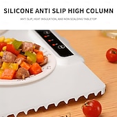 economico Elettrodomestici da cucina-tappetino scaldavivande regolabile scaldavivande vassoio riscaldante elettrico in silicone per alimenti riscaldamento completo della superficie vassoio riscaldante in silicone nanomateriale