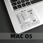 cheap Stickers-Shortcuts Sticker Keyboard Stickers for MAC Chromebook Word Photoshop Audition Illustrator Premiere Pro After Effects No-Residue Laminated Vinyl Shortcut Stickers