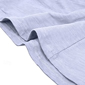 tanie Casualowa koszulka Henley-100% bawełniana męska koszulka henley koszulka z długim rękawem koszula z długim rękawem jednolity kolor modny codzienny guziki henley outdoor casual lato ciemnobrązowy wojskowa zieleń ciemnoszary henley t-shirt
