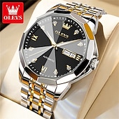 cheap Mechanical Watches-New Olevs Olevs Brand Fashion Trend Men&#039;S Business Watch Decorative Luminous Calendar Week Display Automatic Mechanical Watch Leisure Waterproof Sports Watch