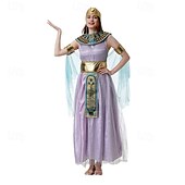 billige Damekostymer-Cleopatra Halloween Maskerade Voksne Dame Karneval Ytelse Halloween Enkle Halloween-kostymer Kle deg opp