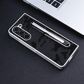 cheap Samsung Cases-Phone Case For Samsung Galaxy Z Fold 7 Z Fold 6 Z Fold 5 Z Fold 4 Z Fold 3 Back Cover with Stand Holder with S Pen Shockproof PC