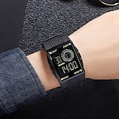 baratos Relógios Digitais-Relógio Digital SKMEI 1967 para Homens à Prova d&#039;Água com Contagem Regressiva Luz LED Eletrônico Relógio de Pulso Masculino Cronômetro Contagem Reloj Hombre