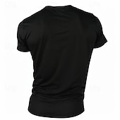cheap Men&#039;s Graphic T Shirt-Men&#039;s Funny Donuts T Shirt Tee Top Cotton Short Sleeve Graphic Shirt Black White Army Green Comfortable Tee Street Sports Outdoor Fashion Designer Clothing