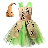 cheap Girls&#039; Costumes-The Nightmare Before Christmas Oogie Boogie Costume Tutu Kid&#039;s Girls&#039; Dress Up Party Christmas Children&#039;s Day Easy Carnival Costume