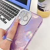 abordables Coques iPhone-téléphone Coque Pour iPhone 16 Pro Max Plus iPhone 15 14 Pro Max Plus iPhone 13 Pro Max Coque Arriere Avec Support Protecteur d&#039;objectif de caméra Antichoc Placage PC