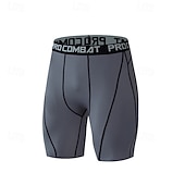 billiga Löparbyxor för män-Herr Joggingshorts Gymshorts Elastiskt midjeband Shorts Utomhus Sport &amp; Utomhus Sport Andningsfunktion Snabb tork Mjuk Maraton Löpning Träna Skräddarsydd passform Sportkläder Sportkläder Färgblock