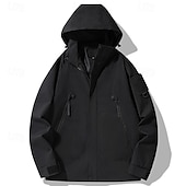 halpa Softshell-, fleece- ja vaellustakit-Miesten Softshell-takki Vaellustakki ulko- Tuulenkestävä Tuulitakki takki Matkailu Musta Valkoinen Armeijan vihreä Purppura Vihreä