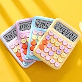 cheap Office Supplies-Desktop Calculator Standard Function Desktop Calculator Portable Small Office Scientific Calculators Kids Calculator with Large Display &amp; Buttons for Office School