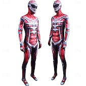 levne Pánské kostýmy-Mocní morfinští Strážci Vesmíru Lord Zedd Cosplay kostým Kombinéza cosplay Filmové kostýmy for Pánské Chlapecké Dívčí Dětské Dospělé Karneval Plesová maškaráda Večírek Plesová maškaráda