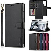 Недорогие Чехлы для Samsung-телефон Кейс для Назначение SSamsung Galaxy S24 Ultra Plus S23 Ultra Plus S22 Плюс Ультра S21 FE А55 А35 А25 А15 5Г A54 A34 A14 S20 FE S25 Ультра Кейс на заднюю панель Кошелек для карт