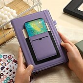 Χαμηλού Κόστους Notebooks &amp; Planners-σημειωματάριο προϋπολογισμού σχεδιασμού με παρακολούθηση εξόδων χωρίς ημερομηνία μηνιαίο οικονομικό διοργανωτή για παρακολούθηση χρεών και λογαριασμών 8,4 x 5,8 ίντσες κάλυμμα pu