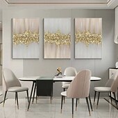 preiswerte Stillleben-Gemälde-handgefertigtes Ölgemälde aus Folie, reines handgemaltes Ölgemälde aus Folie in Gold, hängendes Gemälde aus Goldfolie, Wolkenmeer, schwarz-weißes abstraktes Gemälde für die Heimdekoration, Gemälde als Wandkunst, Gemälde aus Folie in Gold