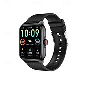 billige Smartklokker-smartklokke 1,85 tommers helseovervåking ai stemmeassistent menn kvinner mote smartklokke sport fitness tracker