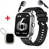 abordables Pulseras inteligentes-696 D8PRO Reloj inteligente 2.01 pulgada Pulsera inteligente Bluetooth Podómetro Recordatorio de Llamadas Seguimiento del Sueño Compatible con Android iOS Hombre Llamadas con Manos Libres