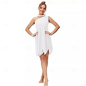 economico Costumi da donna-Flintstone Vilma Vestiti Costume Per adulto Per donna Costume divertente Festa / Serata Mascherata Costume di Carnevale facile