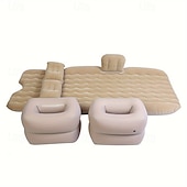 abordables Fundas de asiento para coche-Colchón inflable para coche, colchón de cama inflable para interiores y exteriores, para acampar, viajar, asiento trasero de coche, colchón de cama inflable, colchón de aire, colchón inflable