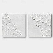 preiswerte Landschaftsgemälde-handgemachtes 3D-Ölgemälde auf Leinwand, groß, handgemalt, abstrakt, strukturiert, mit Palettenmesser, Boho-Ölgemälde, Wandkunst, individuelles zeitgenössisches minimalistisches Kunstwerk für