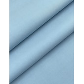 abordables Trajes de boda-Trajes de Boda de Verano para Hombre en Azul Cielo Salvia Color Sólido Ajuste Estándar 3 Piezas De Un Solo Botón