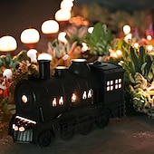 abordables Humidificateurs et déshumidificateurs-humidificateur en forme de train avec veilleuse et diffuseur télécommandé à brume fraîche
