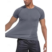 economico T-shirt e Canottiere da Corsa-Per uomo Maglia a compressione Maglia atletica Maglietta da Palestra Maglietta Fitness Manica Corta Maglietta Casuale Athleisure Grafico Asciugatura Rapida Alta elasticità Compressione Traspirante