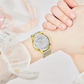 levne Quartz hodinky-MINI FOCUS Dámské Křemenný kreativita Minimalistický Módní Wristwatch VODĚODOLNÝ Síťovaný pásek Hodinky