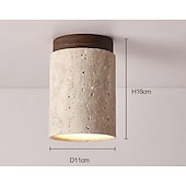 cheap Ceiling Lights-LED Ceiling Lights Warm White 1-Light Japanese Wabi Sabi Hotel Lobby Corridor Close to Ceiling Lighting Creative Restaurant Room Balcony Ceiling Lamp Fixtures 100-265V