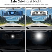 baratos Acessórios de interior para automóveis-espelho retrovisor interno do carro espelho retrovisor interno espelho de campo grande espelho côncavo espelho azul antirreflexo espelho retrovisor interno