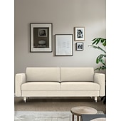 abordables Housse de canapé-Housse de canapé 100% coton housses matelassées unies en coton