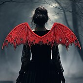 levne Příslušenství-Monsters Drak Sady kostýmních doplňků Křídla Maska Dospělé Pánské Dámské předvečer Všech svatých Karneval Jednoduchý karnevalový kostým