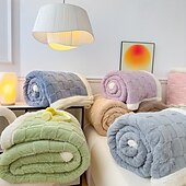 preiswerte Sofadecken &amp; Überwürfe-Wolldecke – warm und atmungsaktiv für ganzjährigen Komfort – aus hochwertiger Wolle gefertigt für Langlebigkeit – perfekt zum Übereinanderlegen, Kuscheln oder um Ihrem Raum eine gemütliche Note zu verleihen