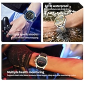 Χαμηλού Κόστους Smartwatch-iMosi KC83 Εξυπνο ρολόι 1.43 inch Έξυπνο ρολόι Bluetooth Βηματόμετρο Υπενθύμιση Κλήσης Παρακολούθηση Δραστηριότητας Συμβατό με Android iOS Γυναικεία Άντρες Κλήσεις Hands-Free Αδιάβροχη Έλεγχος Μέσων