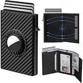 cheap Card Holders &amp; Cases-Wallet for Men Credit Card Holder RFID Blocking Pop up Card Case Slim 9-14 Card Capacity ID Window