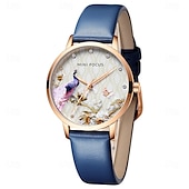 economico Orologi al quarzo-MINI FOCUS Da donna Orologio al quarzo Creativo Impermeabile Impermeabile Decorativo Pelle Guarda