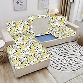 cheap Sofa Cover-Stretch Floral Seat Cushion Cover Soft Elastic Slipcover for Enhanced Comfort and Furniture Protection