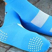 abordables Calcetines de ciclismo-Calcetines unisex, calcetines de compresión, calcetines de bicicleta, calcetines deportivos, calcetines atléticos, para acampar/senderismo, ejercicio al aire libre, ciclismo/bicicleta, cálidos,