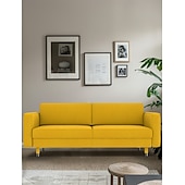 abordables Housse de canapé-Housse de canapé 100% coton housses matelassées unies en coton